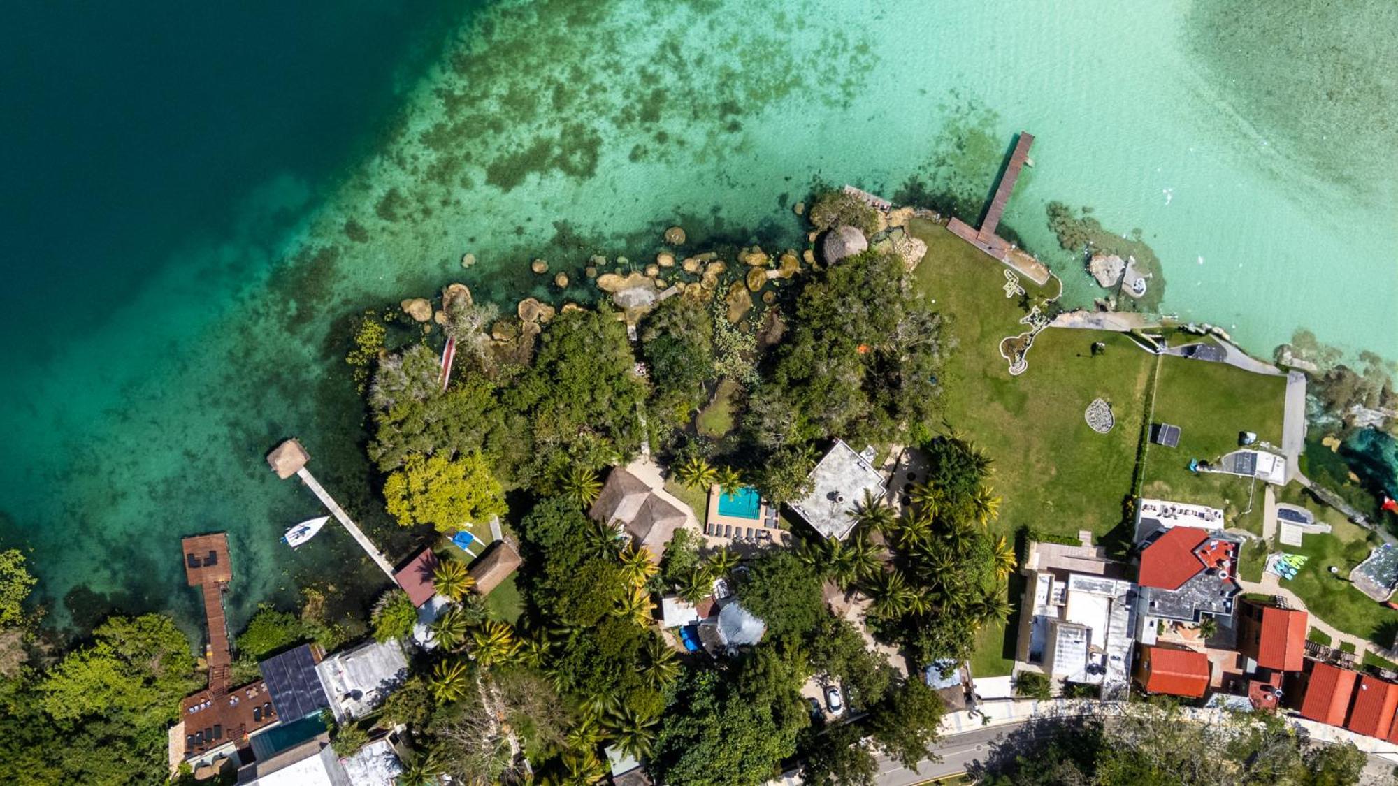 Azulea Bacalar Hotel & Spa - Lagoon Front (Adults Only) Dış mekan fotoğraf