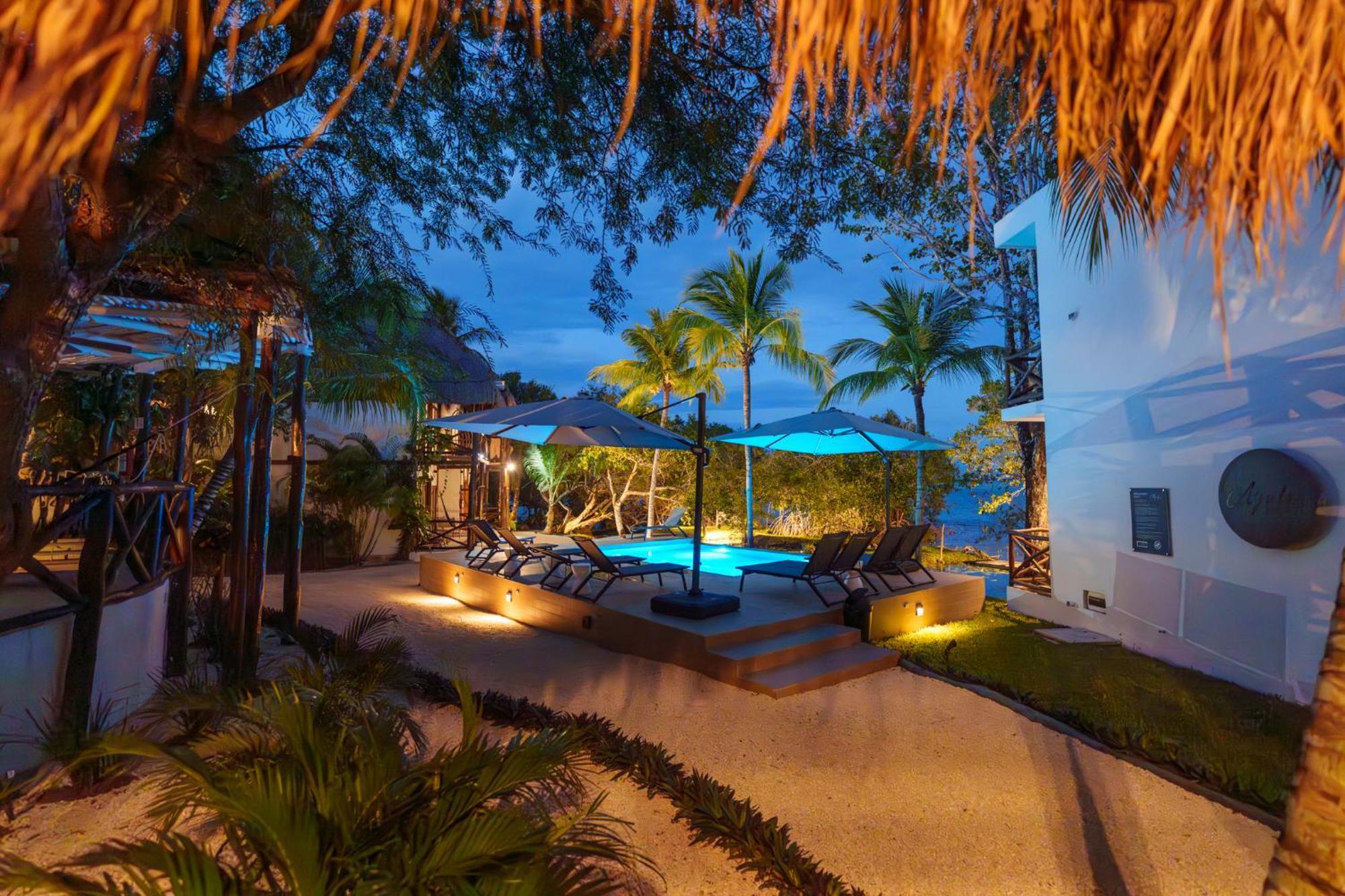 Azulea Bacalar Hotel & Spa - Lagoon Front (Adults Only) Dış mekan fotoğraf