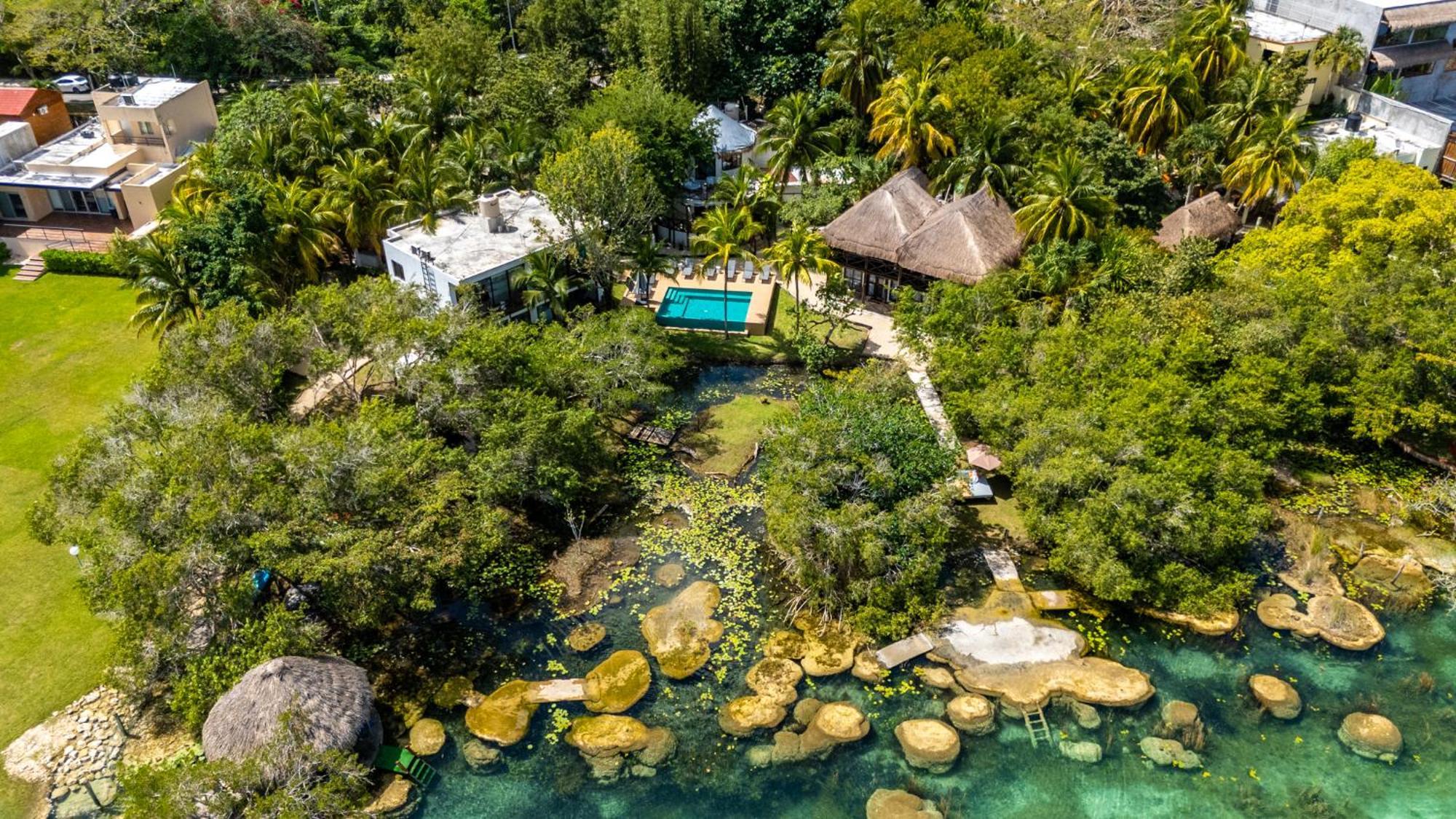 Azulea Bacalar Hotel & Spa - Lagoon Front (Adults Only) Dış mekan fotoğraf